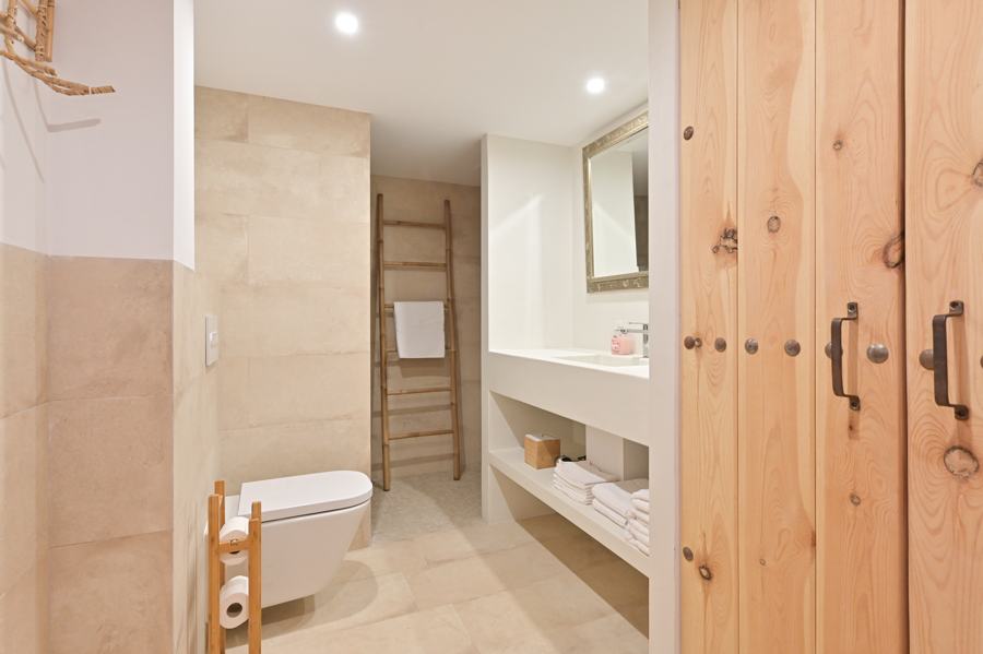 Onderappartement – badkamer