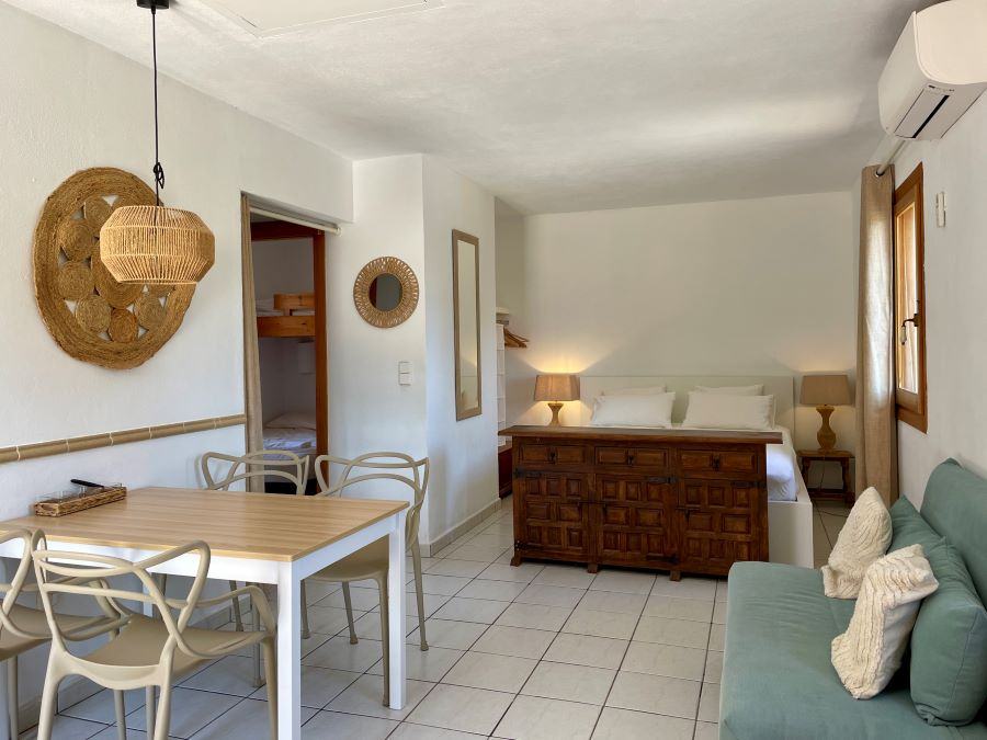 Bovenappartement – woonkamer