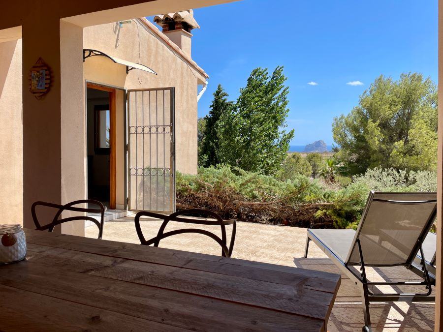 Bovenappartement – terras