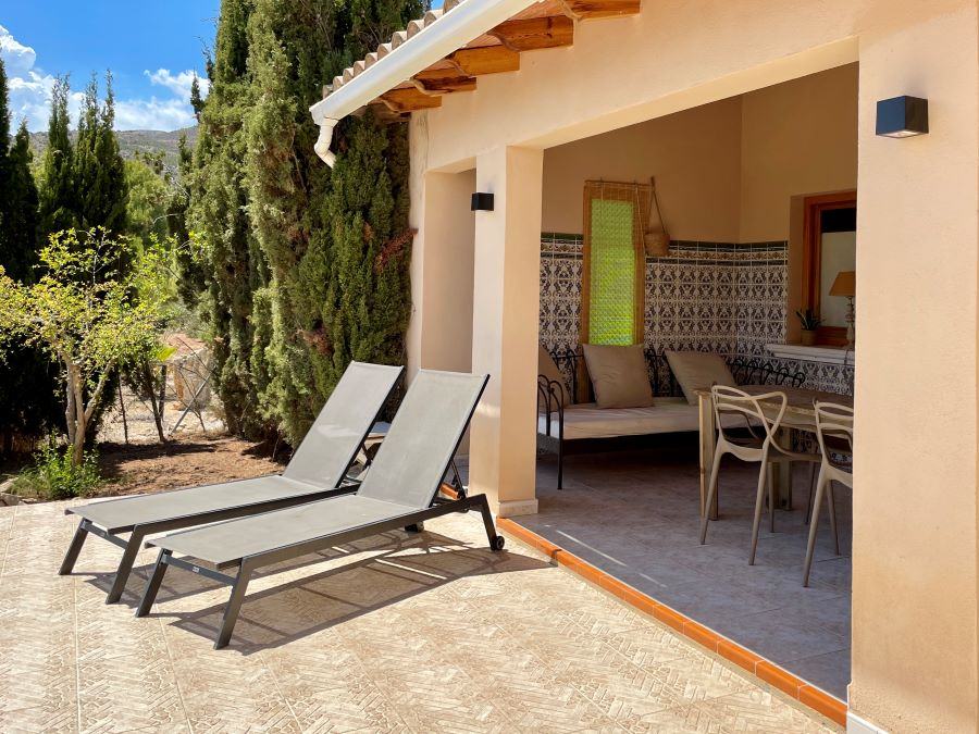 Bovenappartement – terras