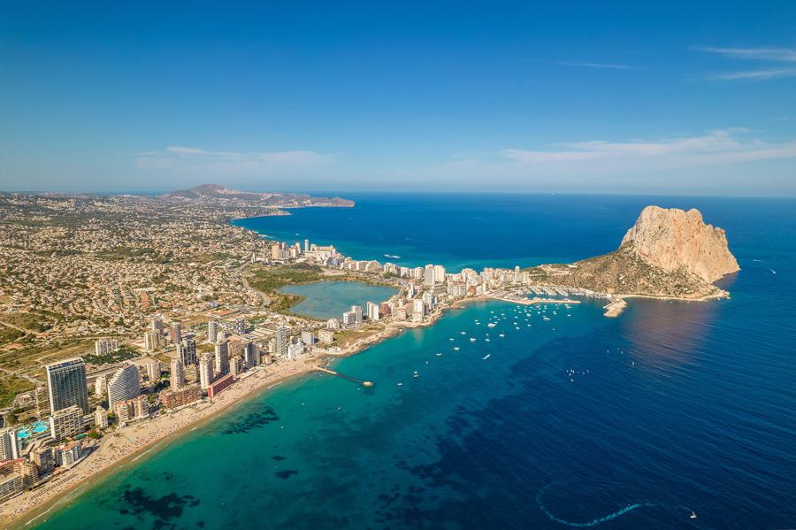 El Peñón d'Ifac en Calpe